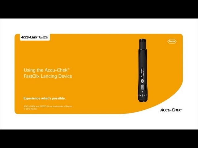 How To Use Your Accu-Chek® FastClix Lancing Device